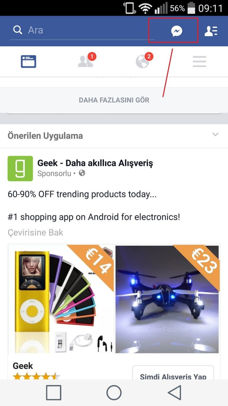 Facebook’ta Mesajlar Butonu Kayboldu! Peki, Fascebook’ta Nasıl Mesajlara Gideriz?