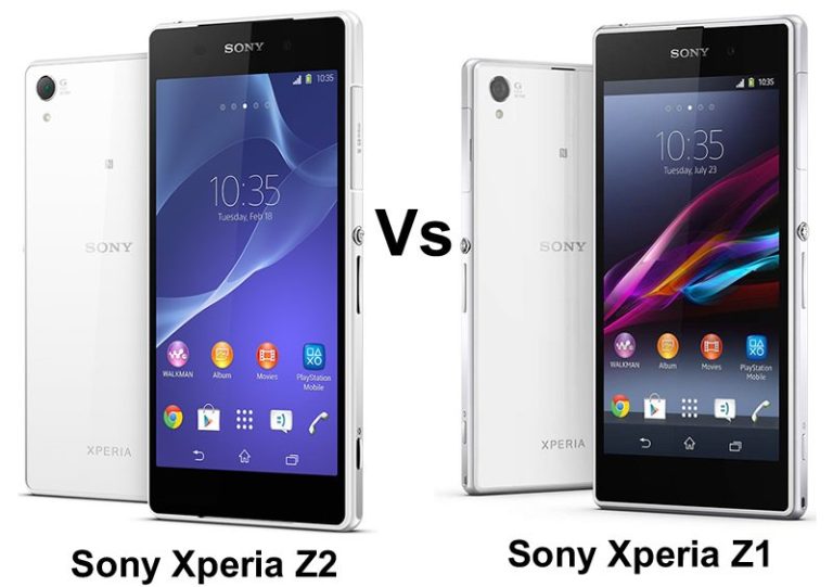 Sony Xperia Z1 ve Sony Xperia Z2 Karşılaştırması