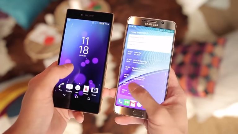 Samsung Galaxy S6 Edge Plus ve Sony Xperia Z5 Premium Karşılaştırması