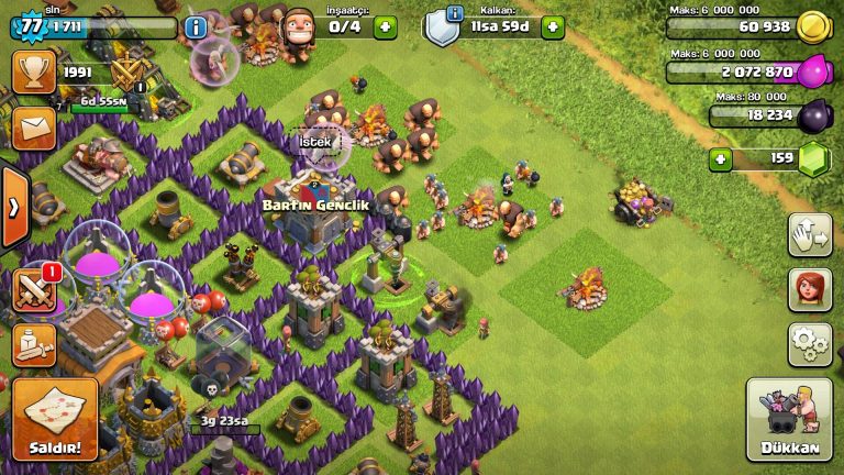 Clash of Clans’da Ekstra Ganimet Alma