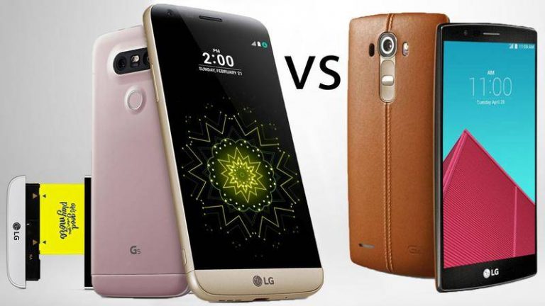 LG G4 ve LG G5 Karşılaştırması