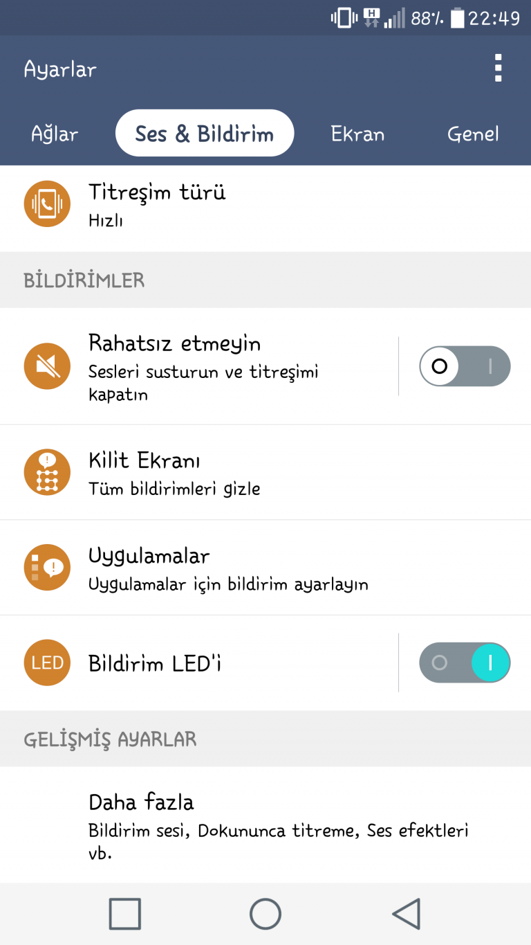 LG G4’te Bildirimlerin Ekranda Görünmesi Nasıl Engellenir?