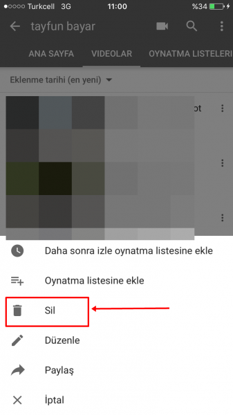 YouTube'a Yüklediğiniz Videolar Nasıl Silinir?