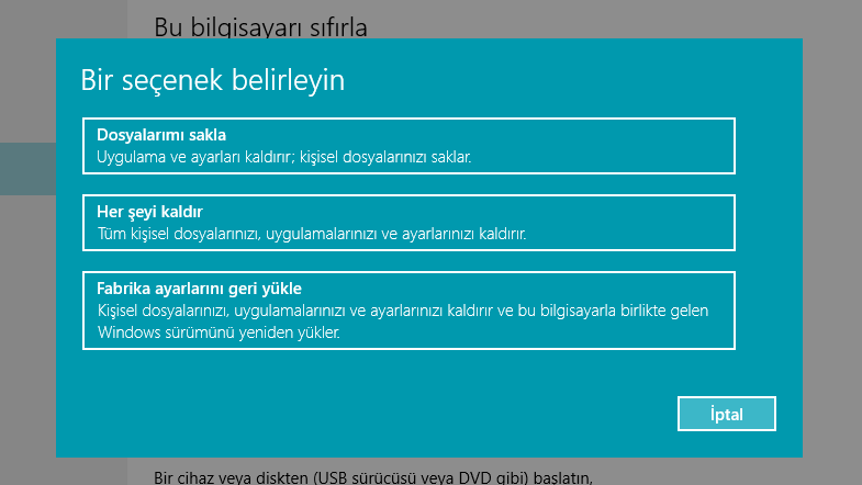 Windows 10 Bilgisayara Format Nasıl Atılır?