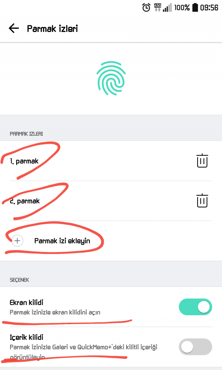 LG G5 Parmak İzi Nasıl Ayarlanır?