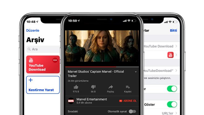 iOS 12’de Youtube Üzerinden Video İndirmek