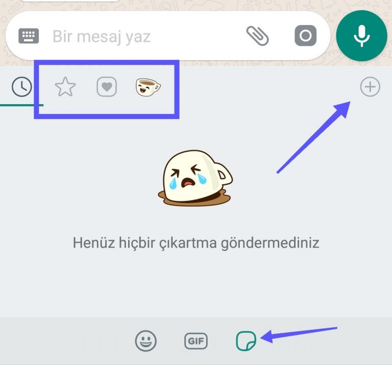 WhatsApp Sticker Nasıl Gönderilir?