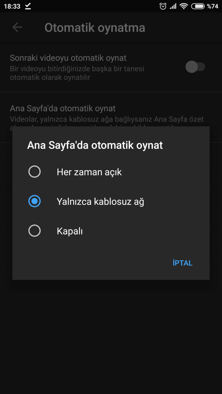 Youtube’un Videoyu Otomatik Oynatma Özelliği Nasıl Kapatılır?