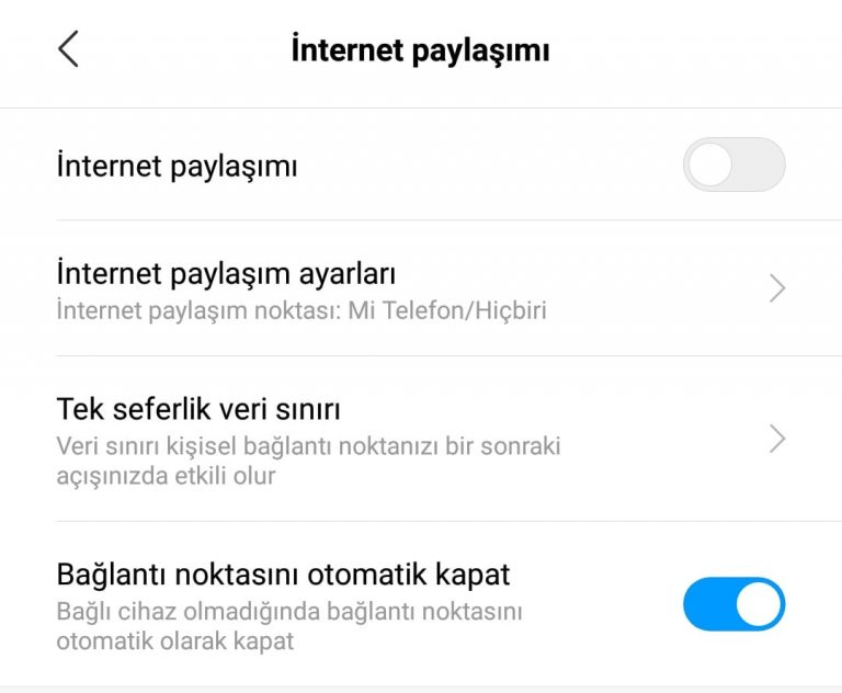 Telefondan İnternet Paylaşmak Ücretli Olacak?