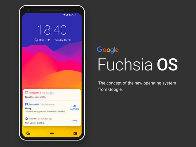 Fuchsia OS Android Uygulamaları Da Çalıştıracak