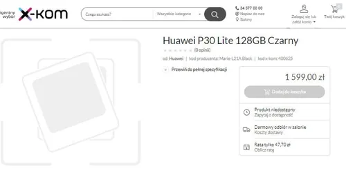 Huawei P30 Lite Modeli Satışa Çıktı
