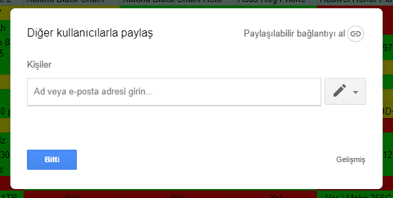 Google Drive Üzerinden Dosya Nasıl Paylaşılır?