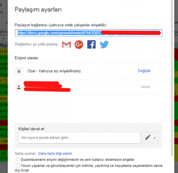 Google Drive Üzerinden Dosya Nasıl Paylaşılır?