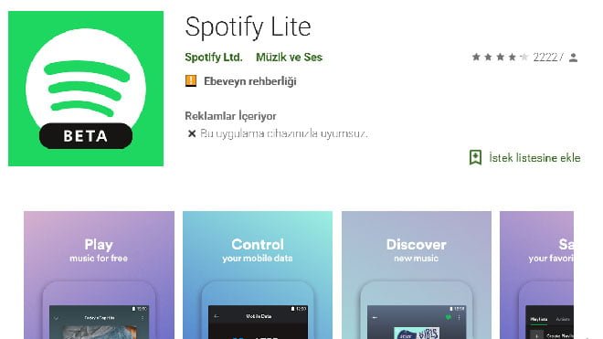 Spotify Lite Nedir?