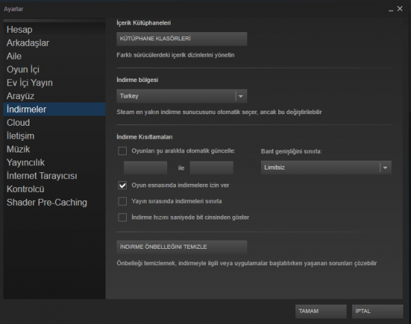 steam indirmeler