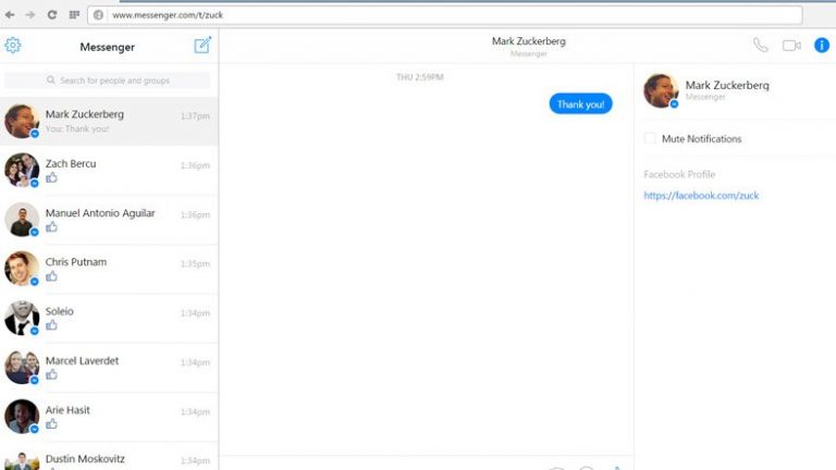 Bilgisayarda Facebook Messenger Kullanmak