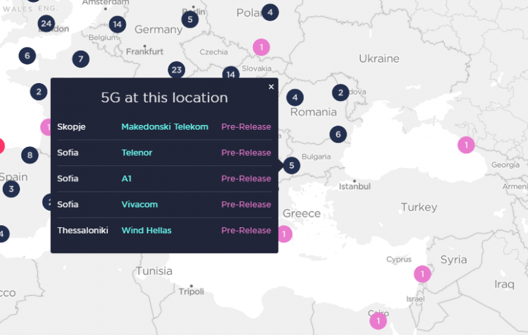 Nerelerde 5G Kullanılıyor? Haritada Görüntüleyin