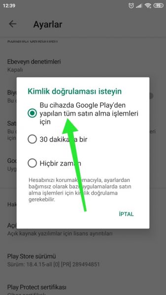 Google Play Sore'da Parmak İzi Nasıl Kullanılır?