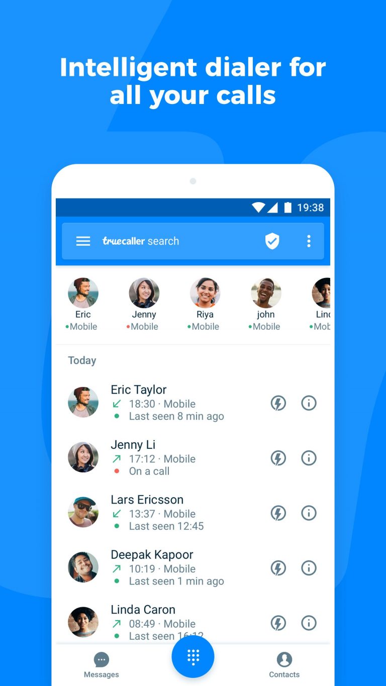 Truecaller İle Bilinmeyen Numaraları Reddetme