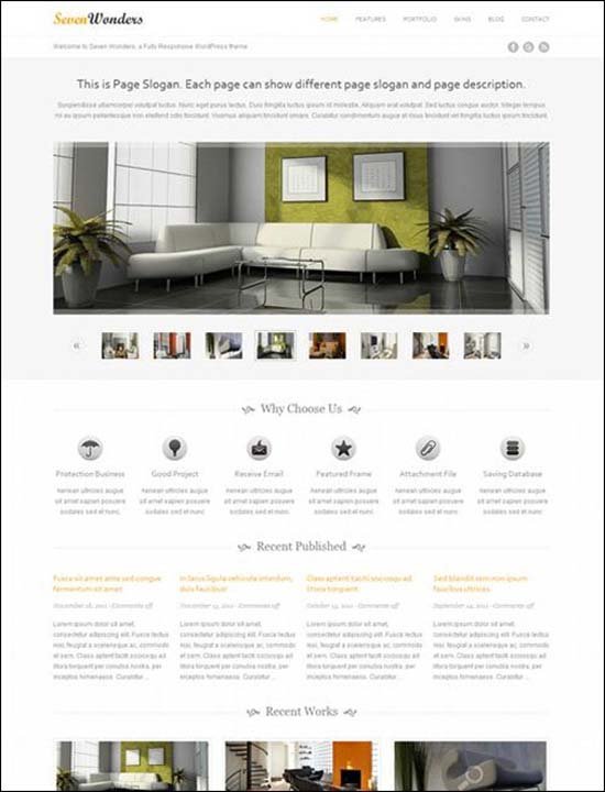 Wordpress Themes Responsive