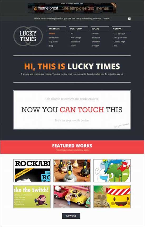 Wordpress Themes Responsive