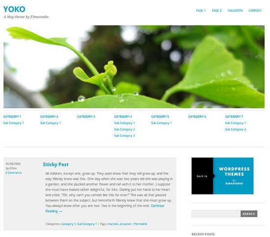 Wordpress Themes Responsive