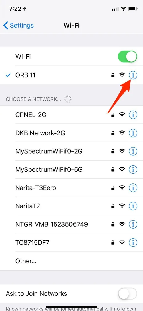 iPhone Üzerinden Wifi IP Adresini Nasıl Değiştiririz?
