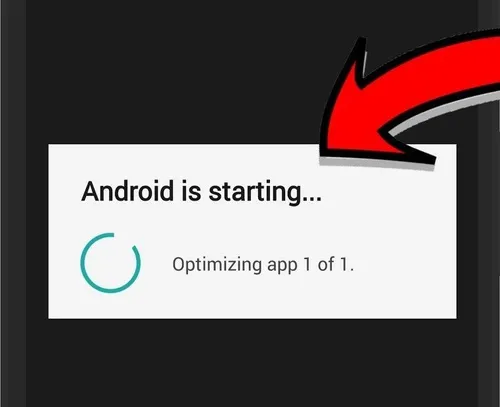 Uygulama Optimize Ediliyor Android Sorunu Çözümü