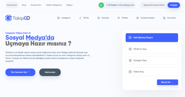 Takipgo.com: Sosyal Medya Başarınız İçin Güvenilir Bir Çözüm