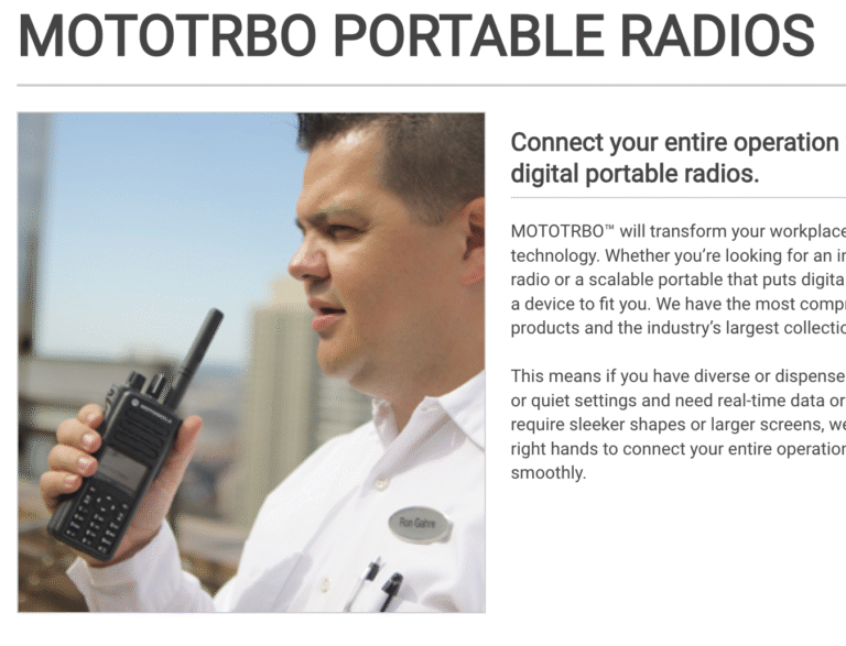 Motorola’nın Yeni Nesil El Telsizi Modellerinde Son Teknoloji Özellikler