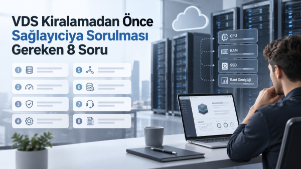 VDS Kiralamadan Önce Sağlayıcıya Sorulması Gereken 8 Soru